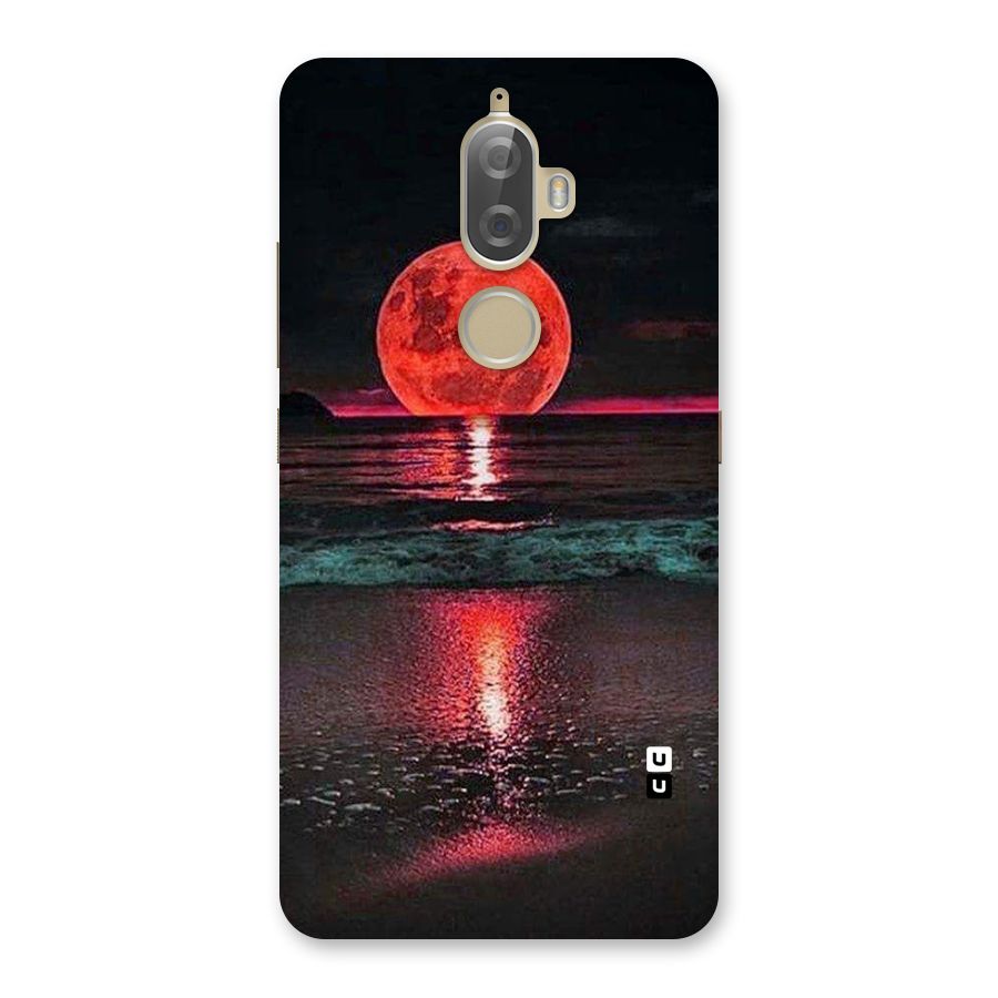 Red Sun Ocean Back Case for Lenovo K8 Plus