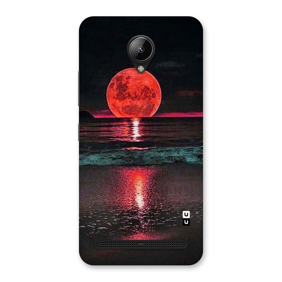 Red Sun Ocean Back Case for Lenovo C2