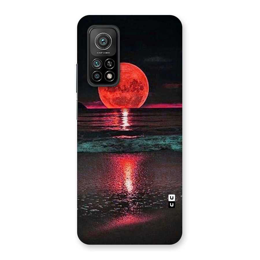 Red Sun Ocean Back Case for Mi 10T 5G