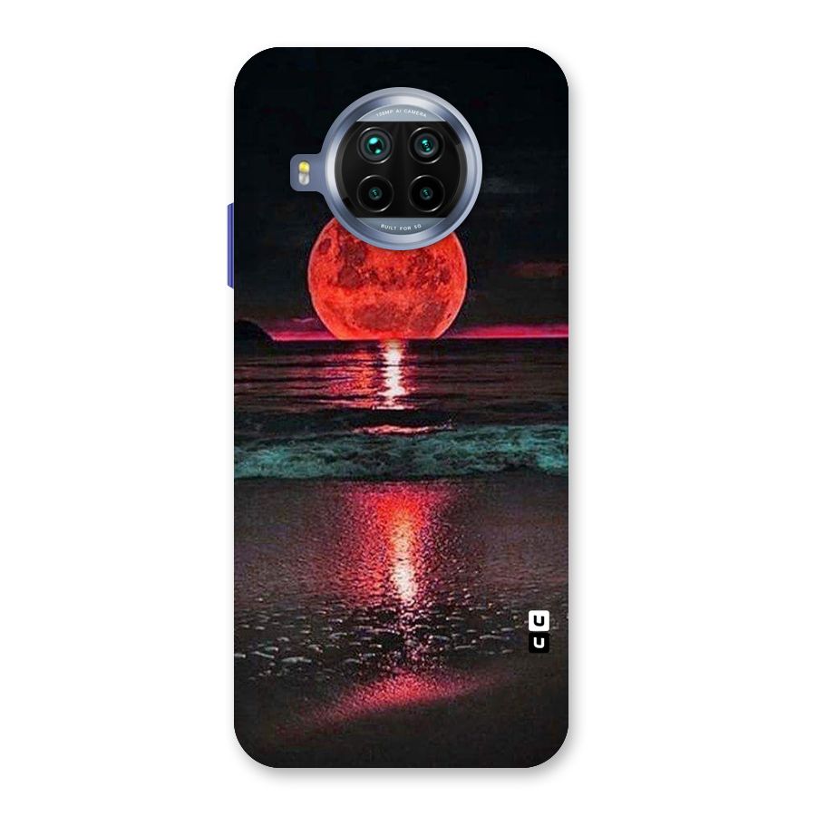 Red Sun Ocean Back Case for Mi 10i