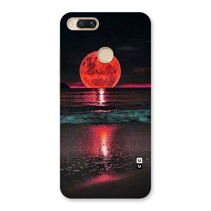 Red Sun Ocean Back Case for Mi A1