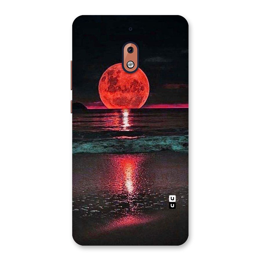 Red Sun Ocean Back Case for Nokia 2.1