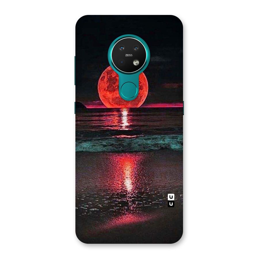 Red Sun Ocean Back Case for Nokia 7.2