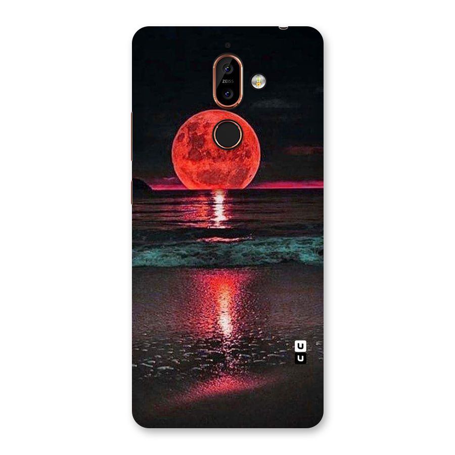 Red Sun Ocean Back Case for Nokia 7 Plus