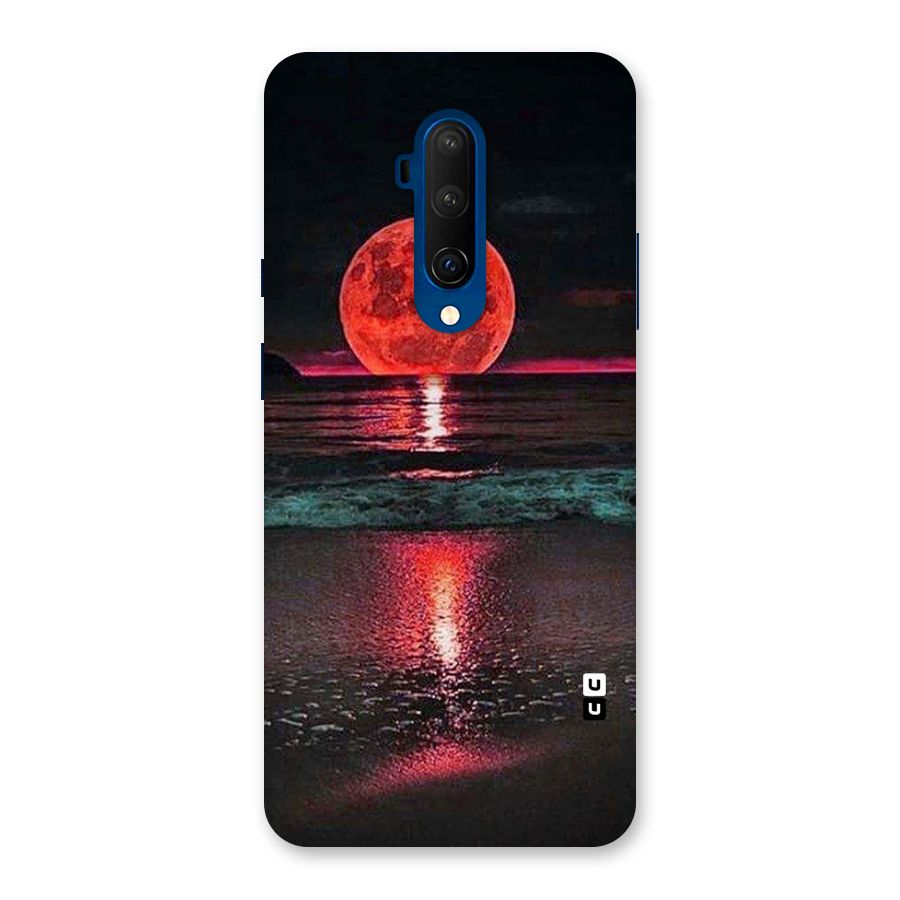 Red Sun Ocean Back Case for OnePlus 7T Pro