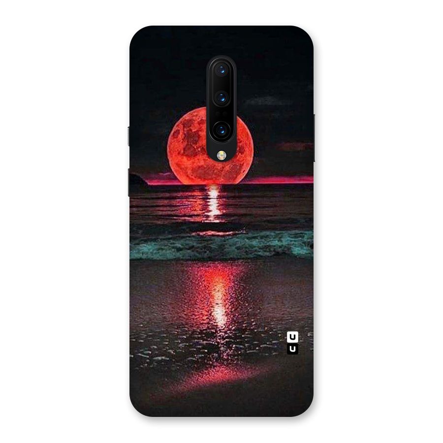 Red Sun Ocean Back Case for OnePlus 7 Pro