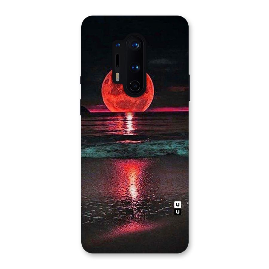Red Sun Ocean Back Case for OnePlus 8 Pro