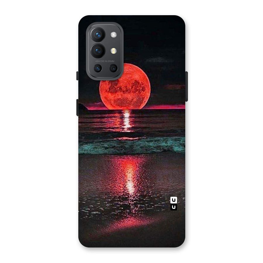 Red Sun Ocean Back Case for OnePlus 9R