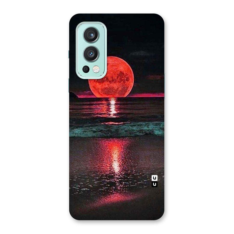 Red Sun Ocean Back Case for OnePlus Nord 2 5G