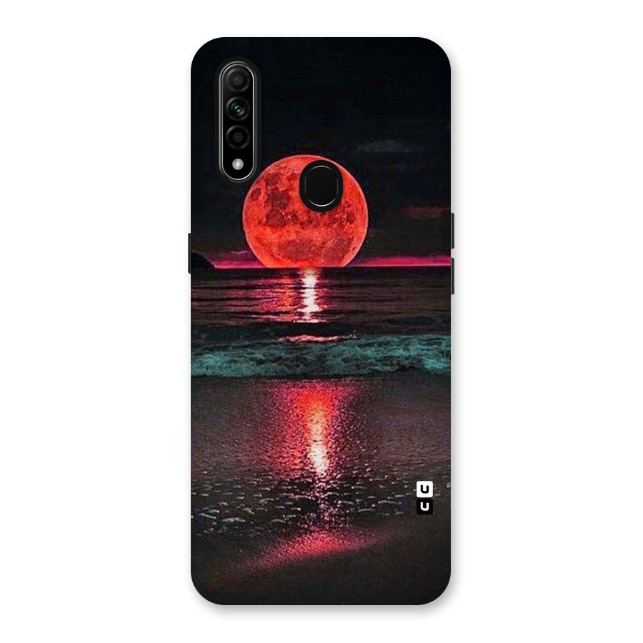 Red Sun Ocean Back Case for Oppo A31