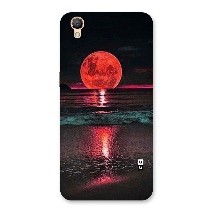 Red Sun Ocean Back Case for Oppo A37