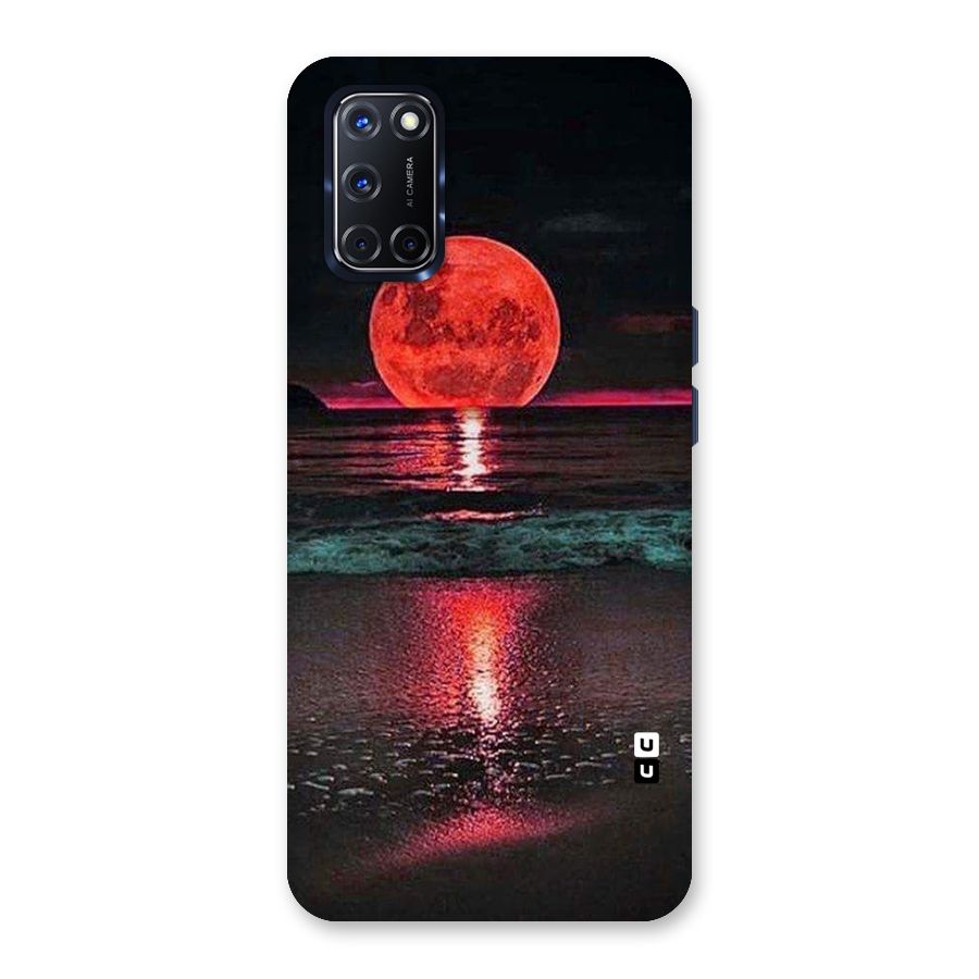 Red Sun Ocean Back Case for Oppo A52