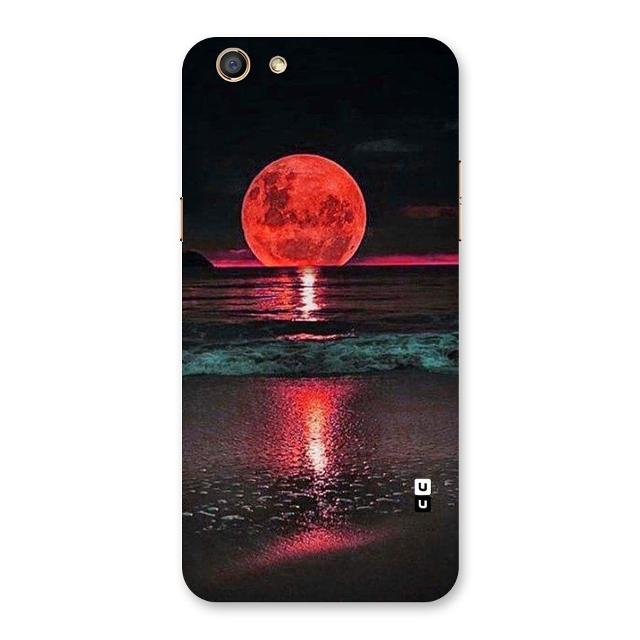 Red Sun Ocean Back Case for Oppo F3