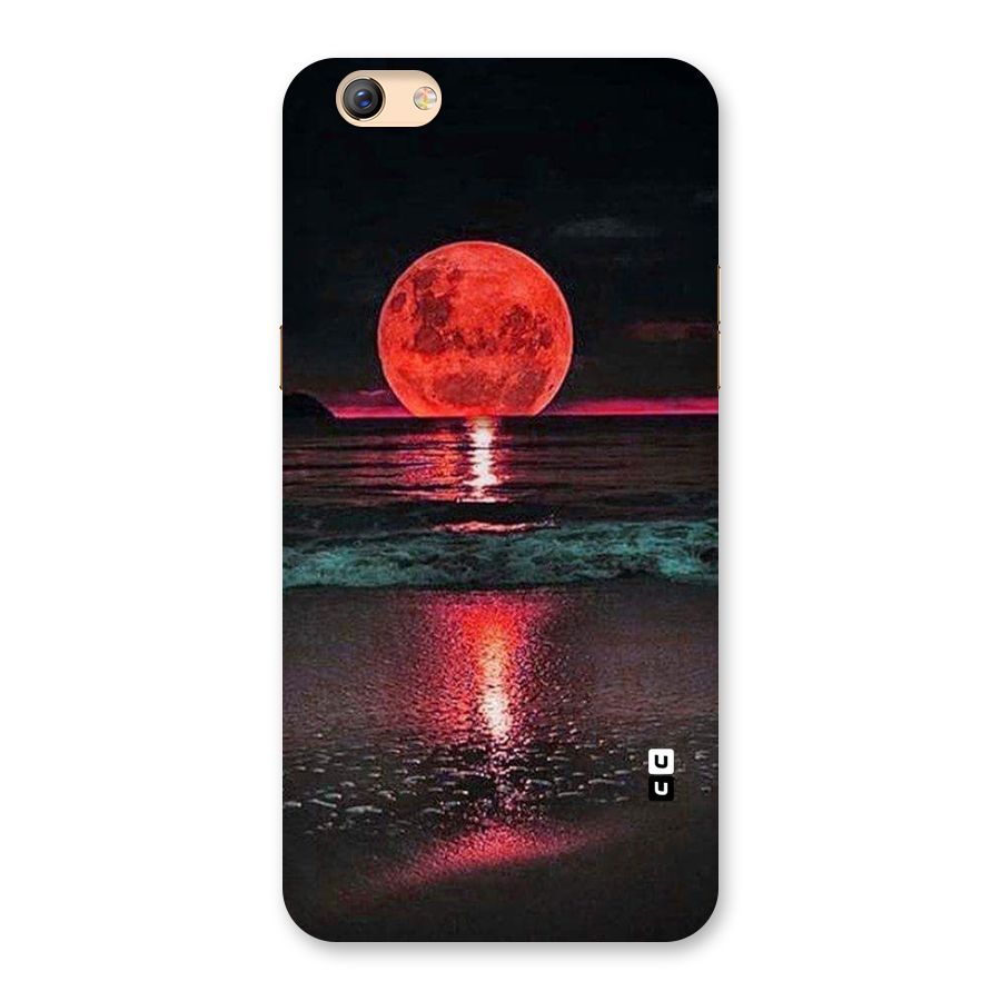 Red Sun Ocean Back Case for Oppo F3 Plus