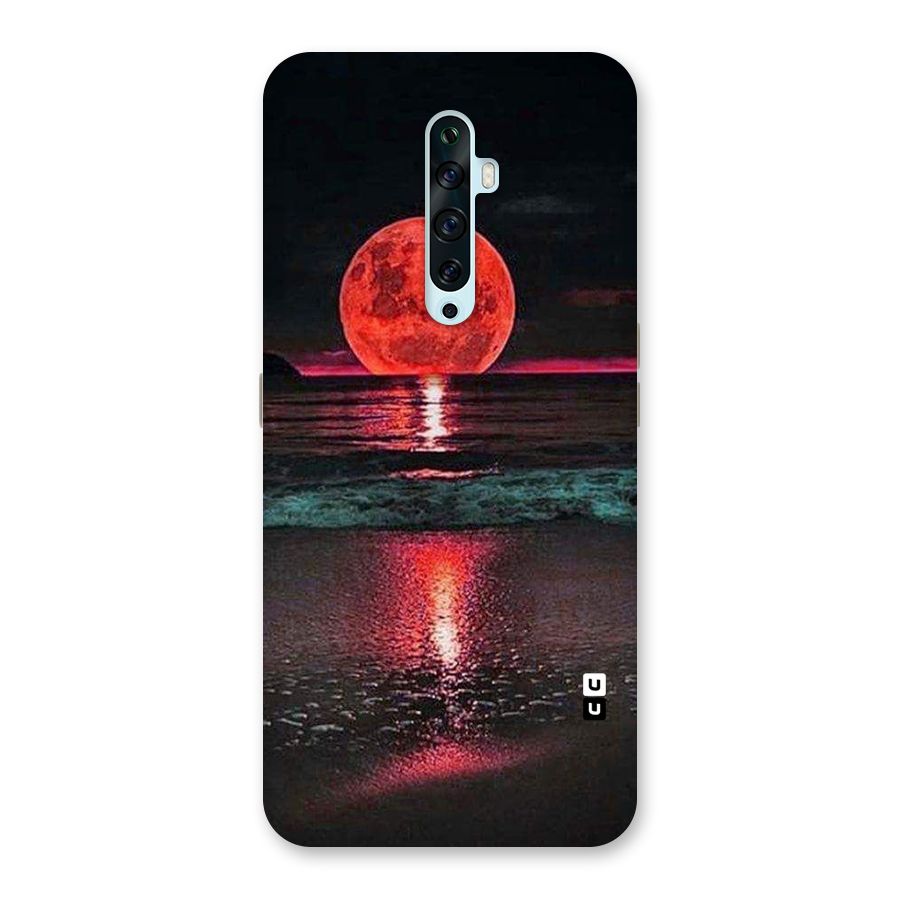 Red Sun Ocean Back Case for Oppo Reno2 Z