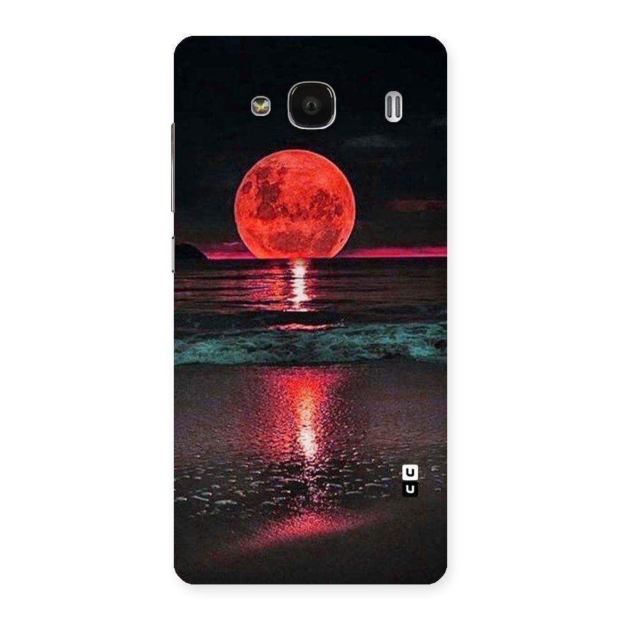 Red Sun Ocean Back Case for Redmi 2s