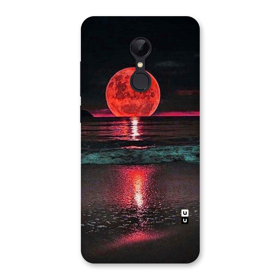 Red Sun Ocean Back Case for Redmi 5