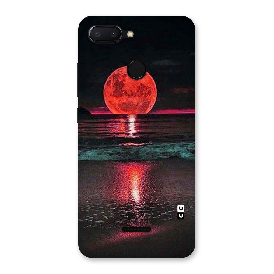 Red Sun Ocean Back Case for Redmi 6