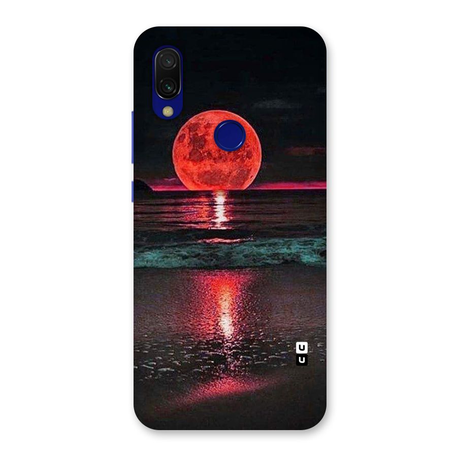 Red Sun Ocean Back Case for Redmi 7