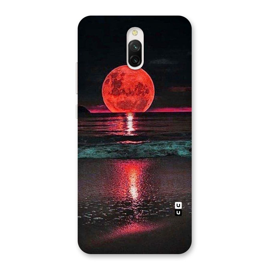 Red Sun Ocean Back Case for Redmi 8A Dual