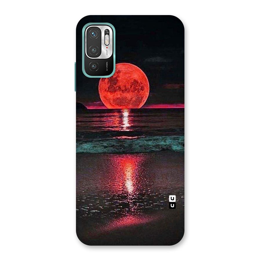 Red Sun Ocean Back Case for Redmi Note 10T 5G
