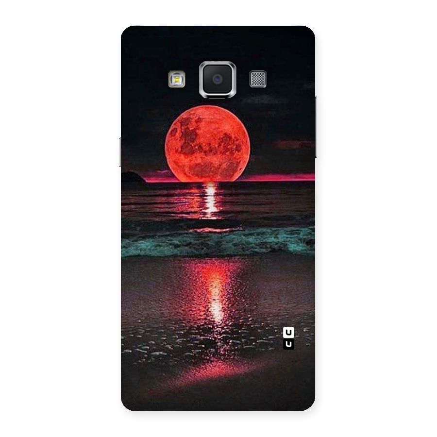 Red Sun Ocean Back Case for Samsung Galaxy A5