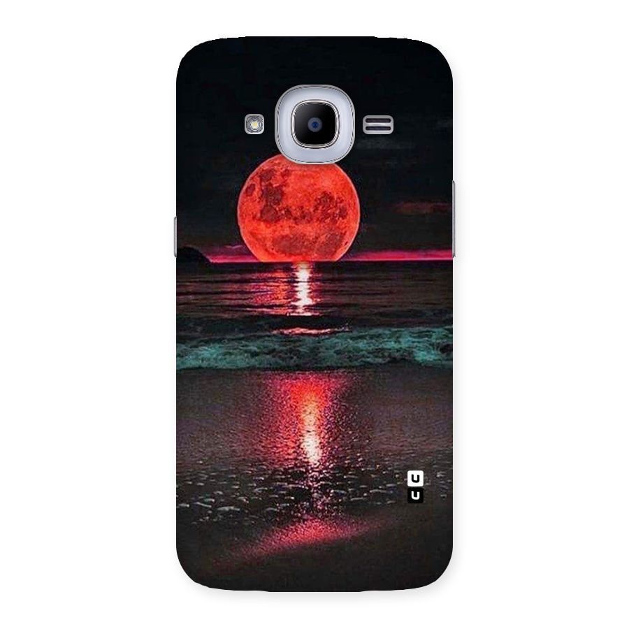 Red Sun Ocean Back Case for Samsung Galaxy J2 Pro