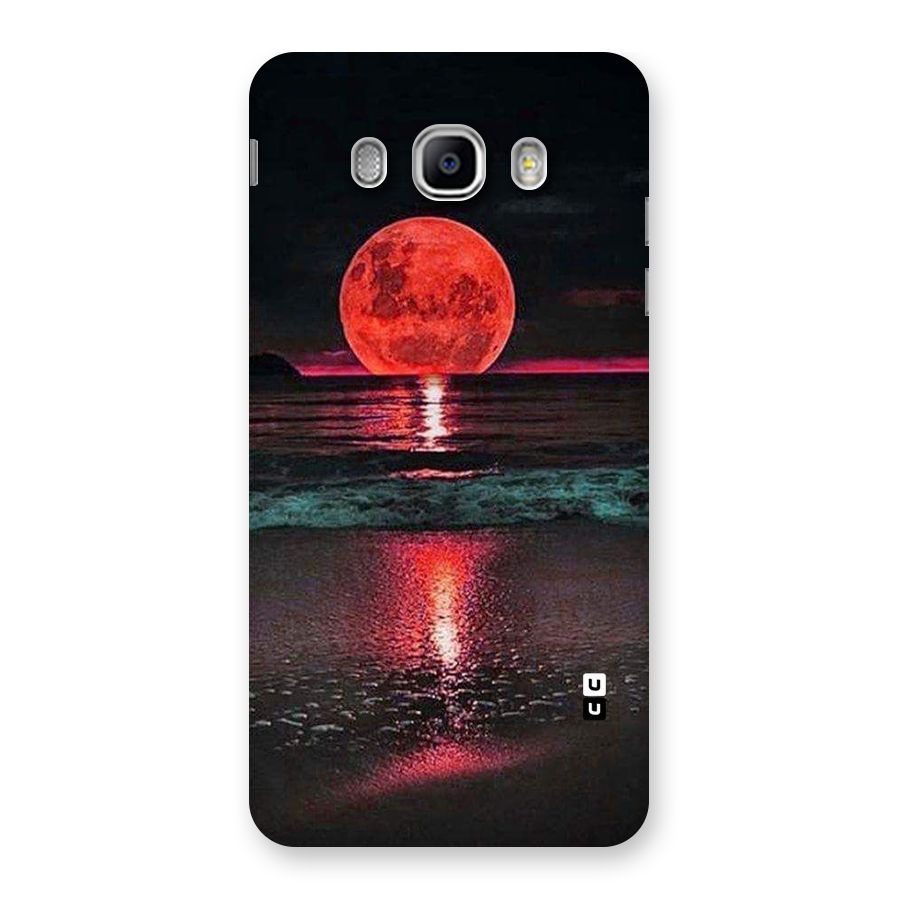 Red Sun Ocean Back Case for Samsung Galaxy J5 2016