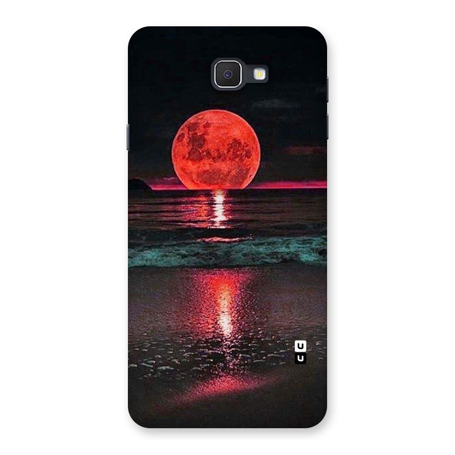Red Sun Ocean Back Case for Samsung Galaxy J7 Prime