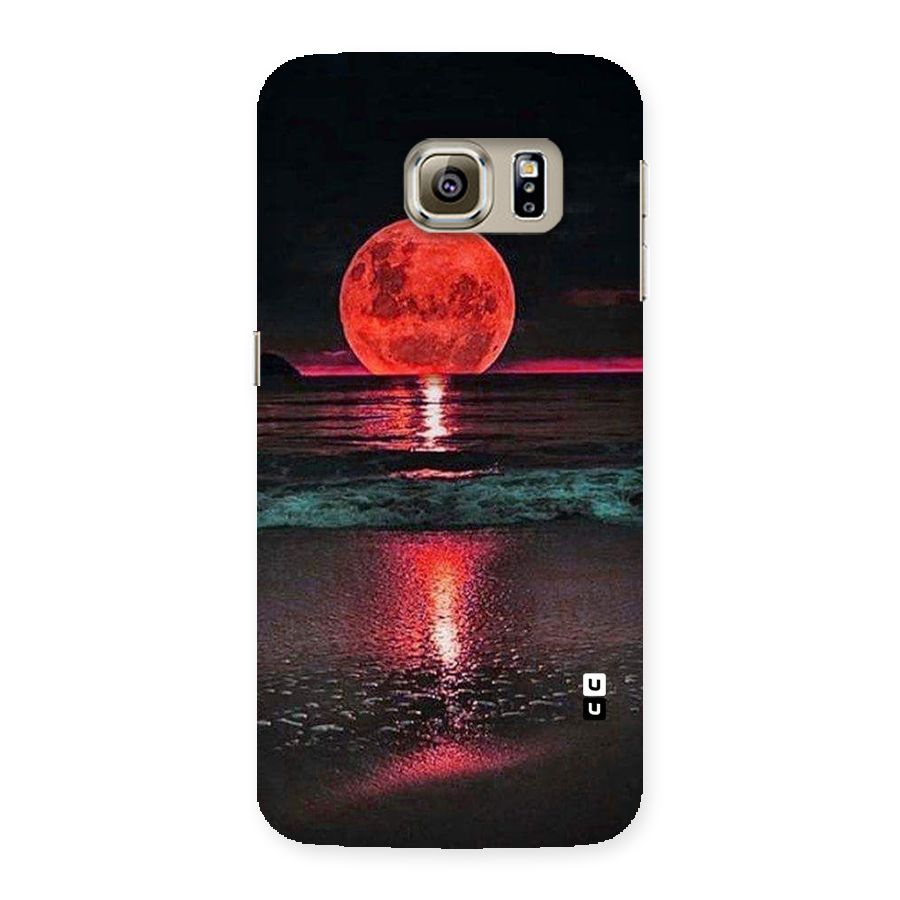 Red Sun Ocean Back Case for Samsung Galaxy S6 Edge