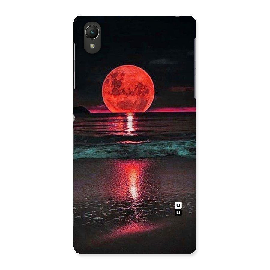 Red Sun Ocean Back Case for Sony Xperia Z2