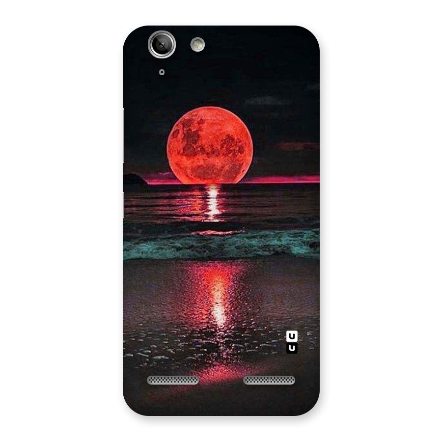 Red Sun Ocean Back Case for Vibe K5