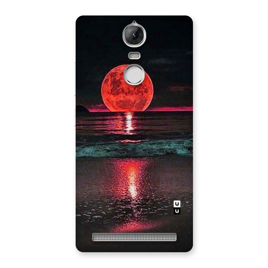 Red Sun Ocean Back Case for Vibe K5 Note