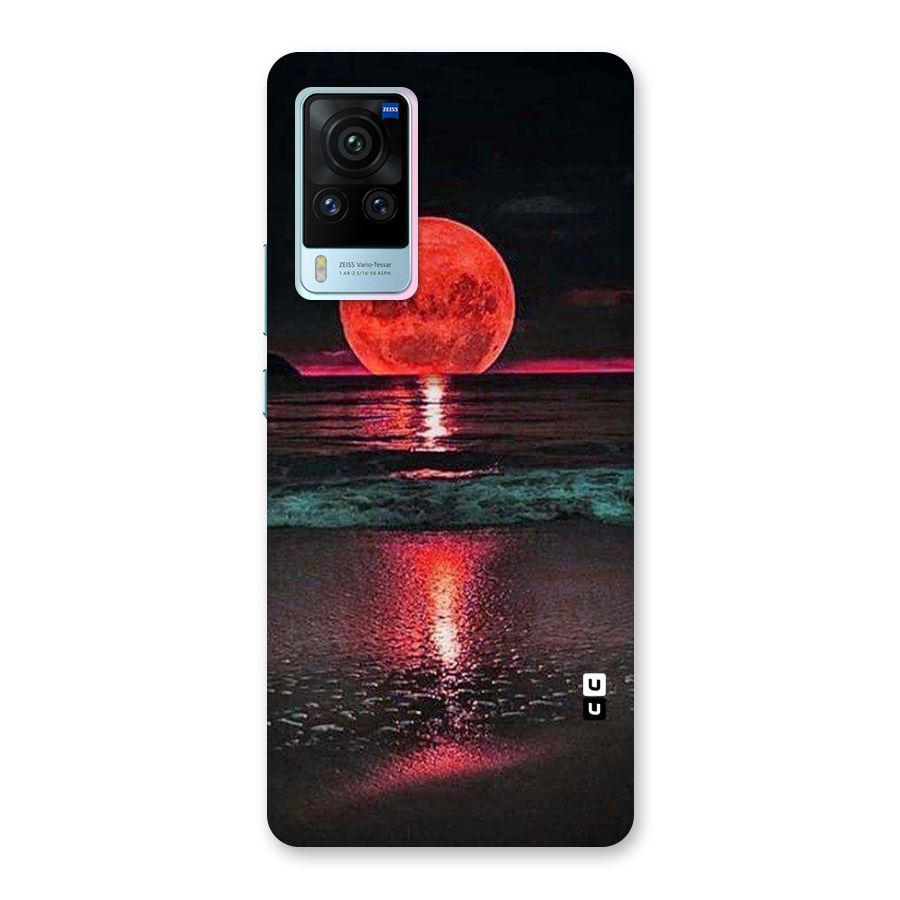 Red Sun Ocean Back Case for Vivo X60 Pro