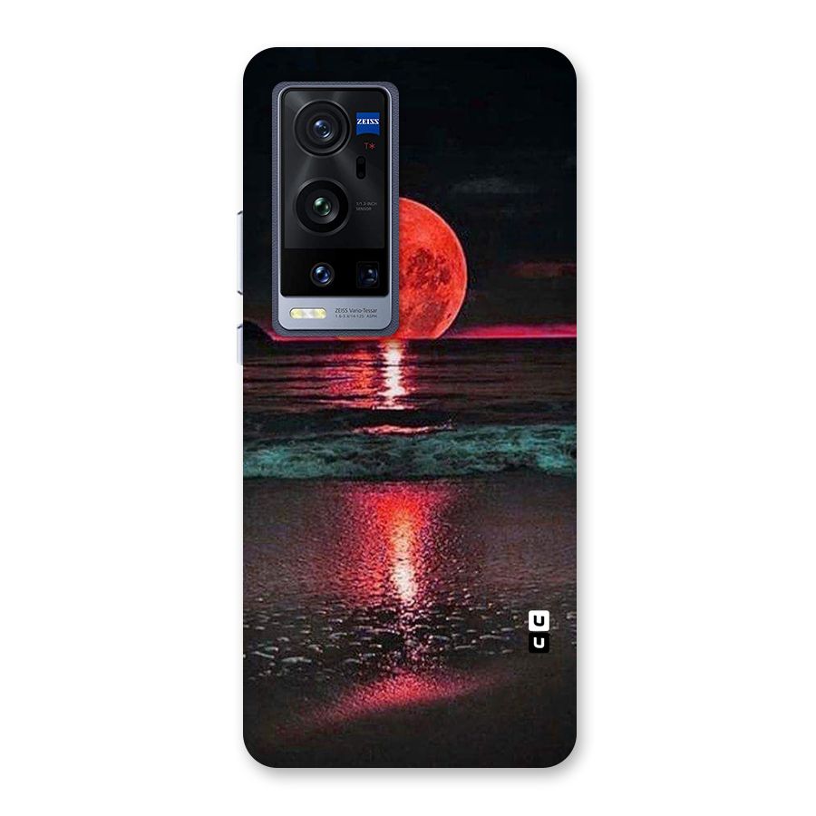 Red Sun Ocean Back Case for Vivo X60 Pro Plus