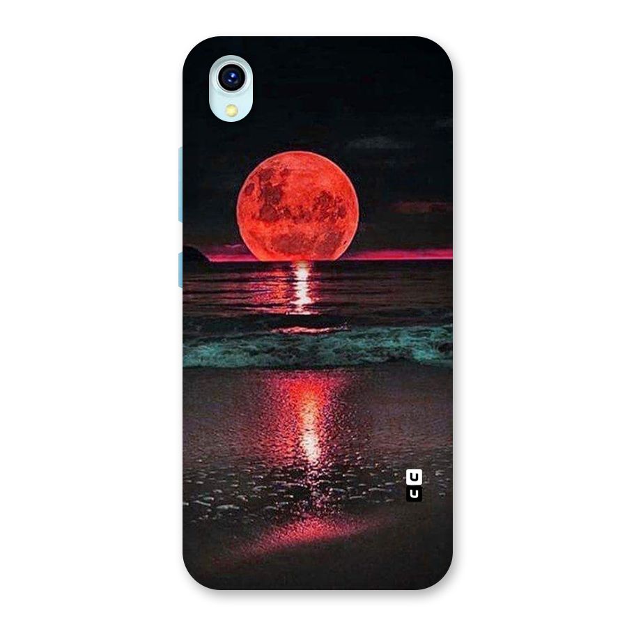 Red Sun Ocean Back Case for Vivo Y1s