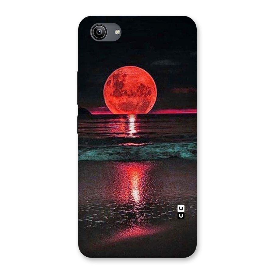 Red Sun Ocean Back Case for Vivo Y81i
