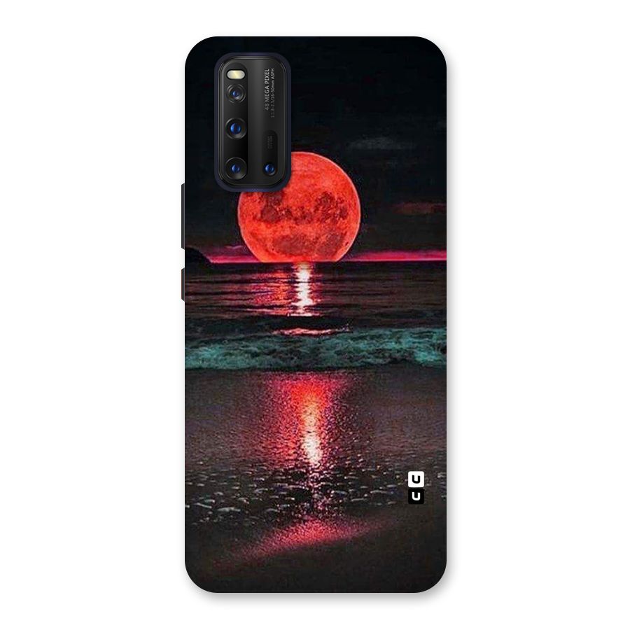 Red Sun Ocean Back Case for Vivo iQOO 3