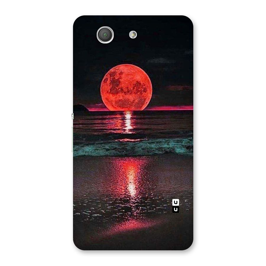 Red Sun Ocean Back Case for Xperia Z3 Compact
