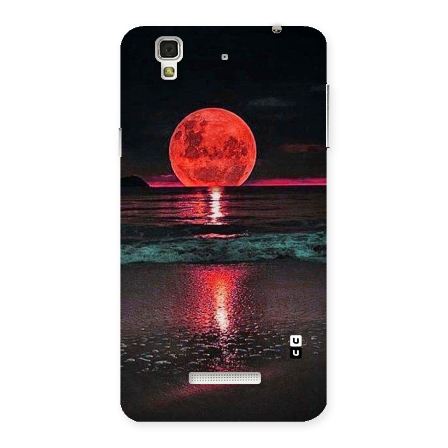 Red Sun Ocean Back Case for YU Yureka Plus