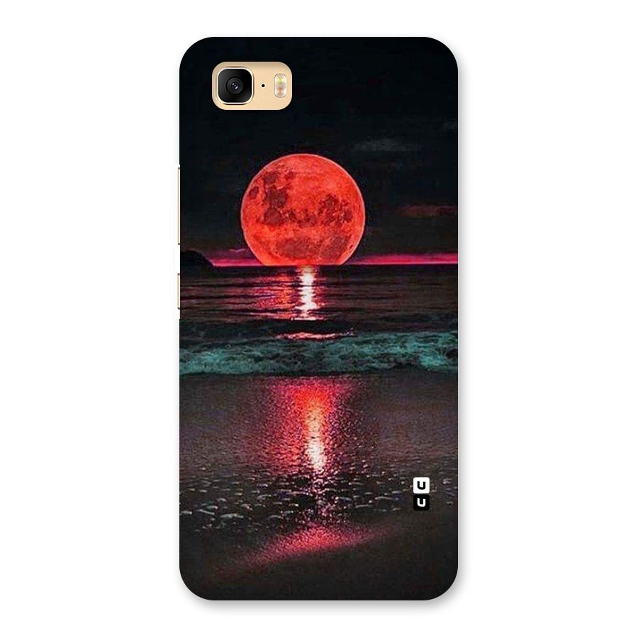 Red Sun Ocean Back Case for Zenfone 3s Max