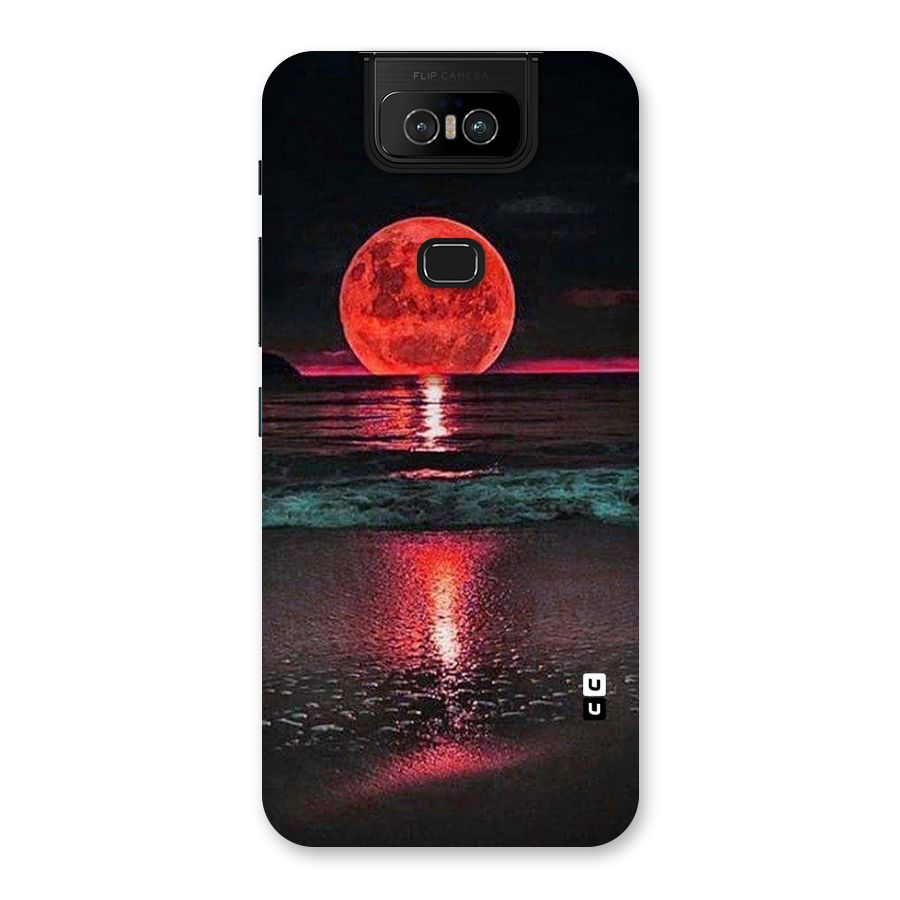 Red Sun Ocean Back Case for Zenfone 6z