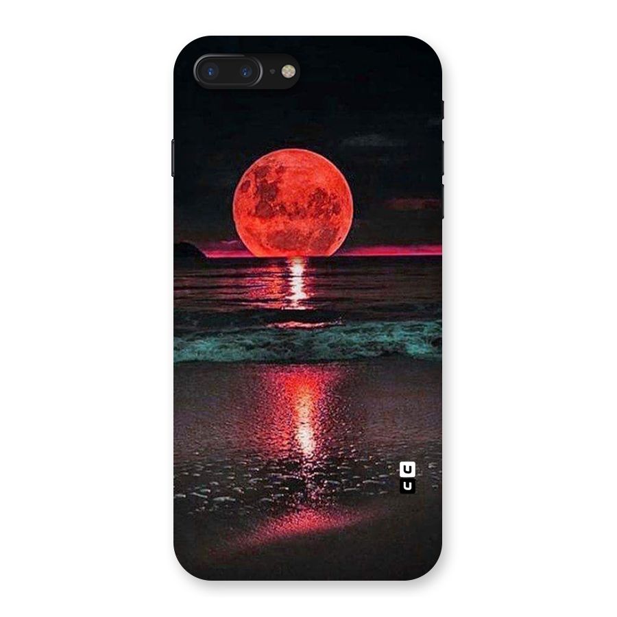 Red Sun Ocean Back Case for iPhone 7 Plus