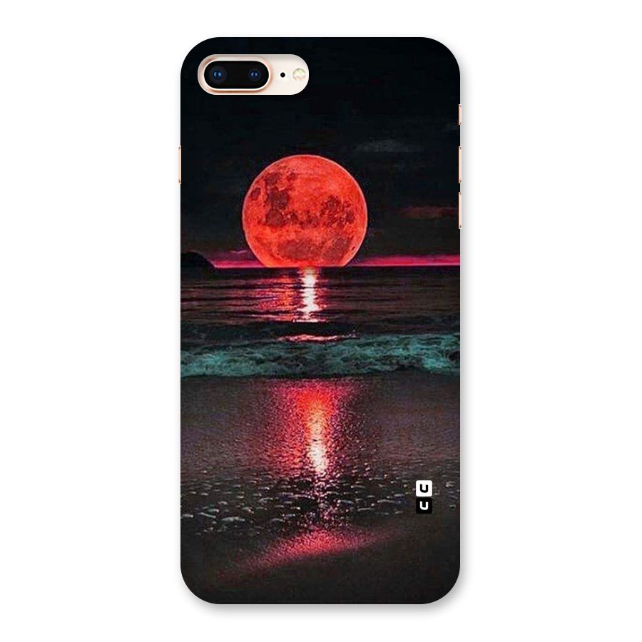 Red Sun Ocean Back Case for iPhone 8 Plus