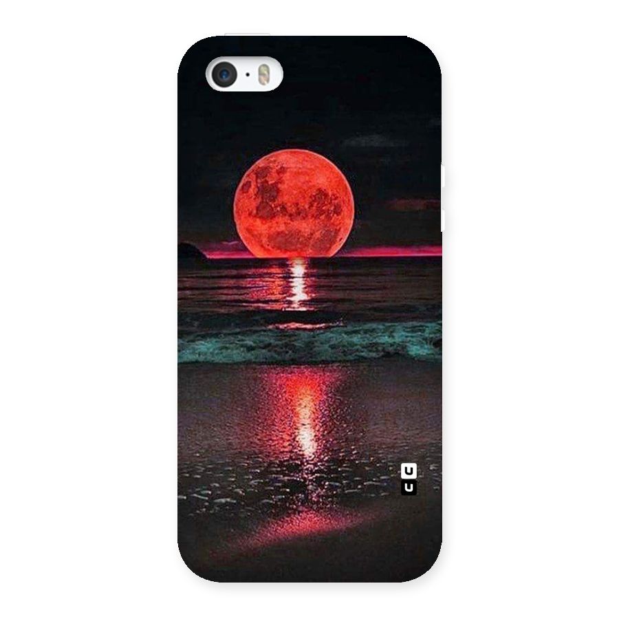 Red Sun Ocean Back Case for iPhone SE