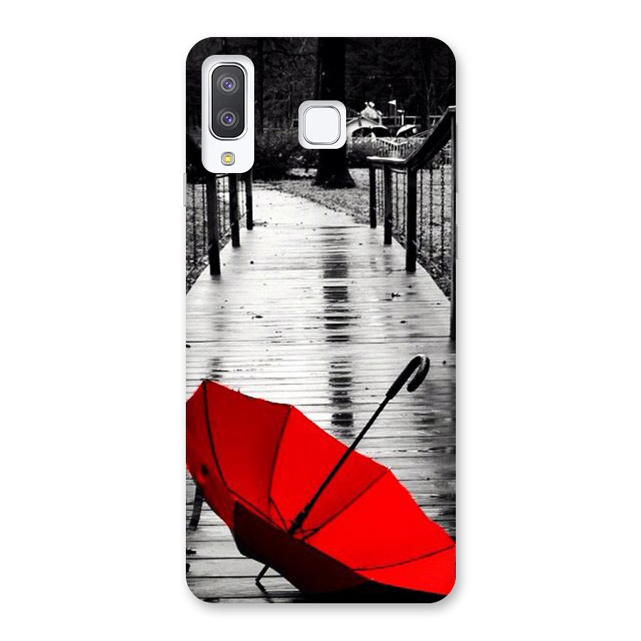 Red Umbrella Back Case for Galaxy A8 Star
