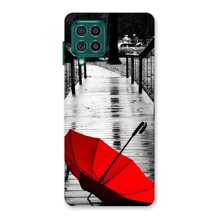 Red Umbrella Back Case for Galaxy F62