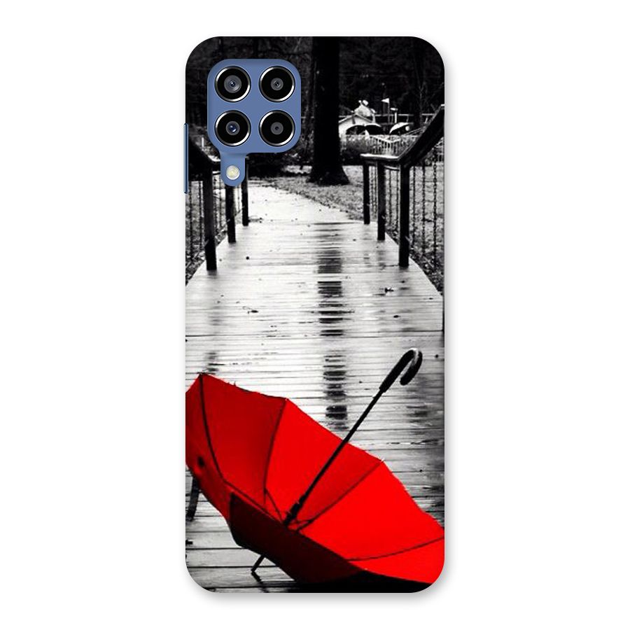 Red Umbrella Back Case for Galaxy M53 5G