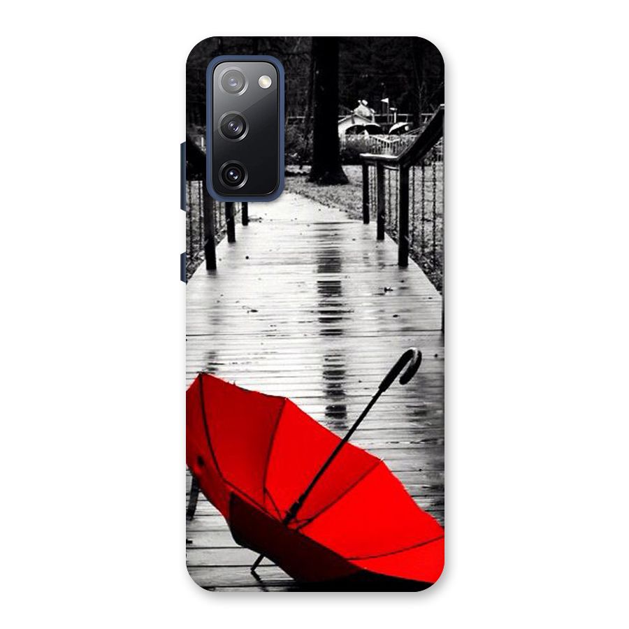 Red Umbrella Back Case for Galaxy S20 FE