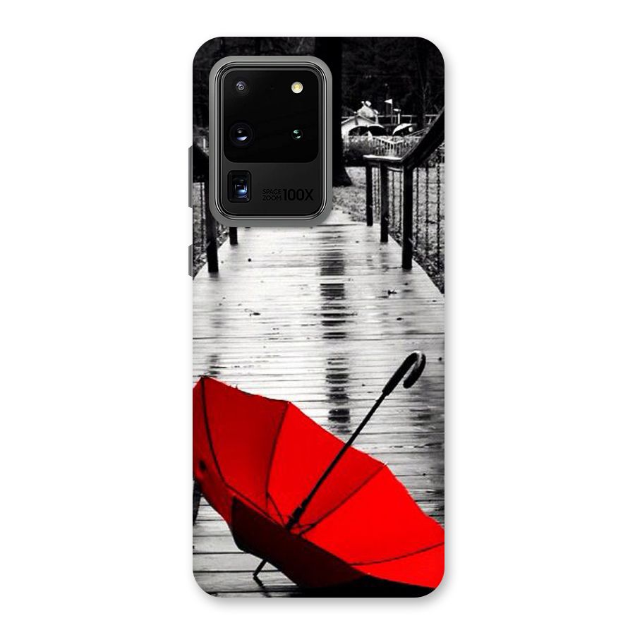 Red Umbrella Back Case for Galaxy S20 Ultra